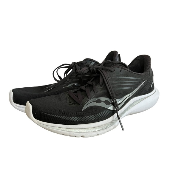 Saucony Women's Kinvara 12 Black Running Shoes Size 8.5 S10619-45 Sports Comfort - Picture 7 of 9